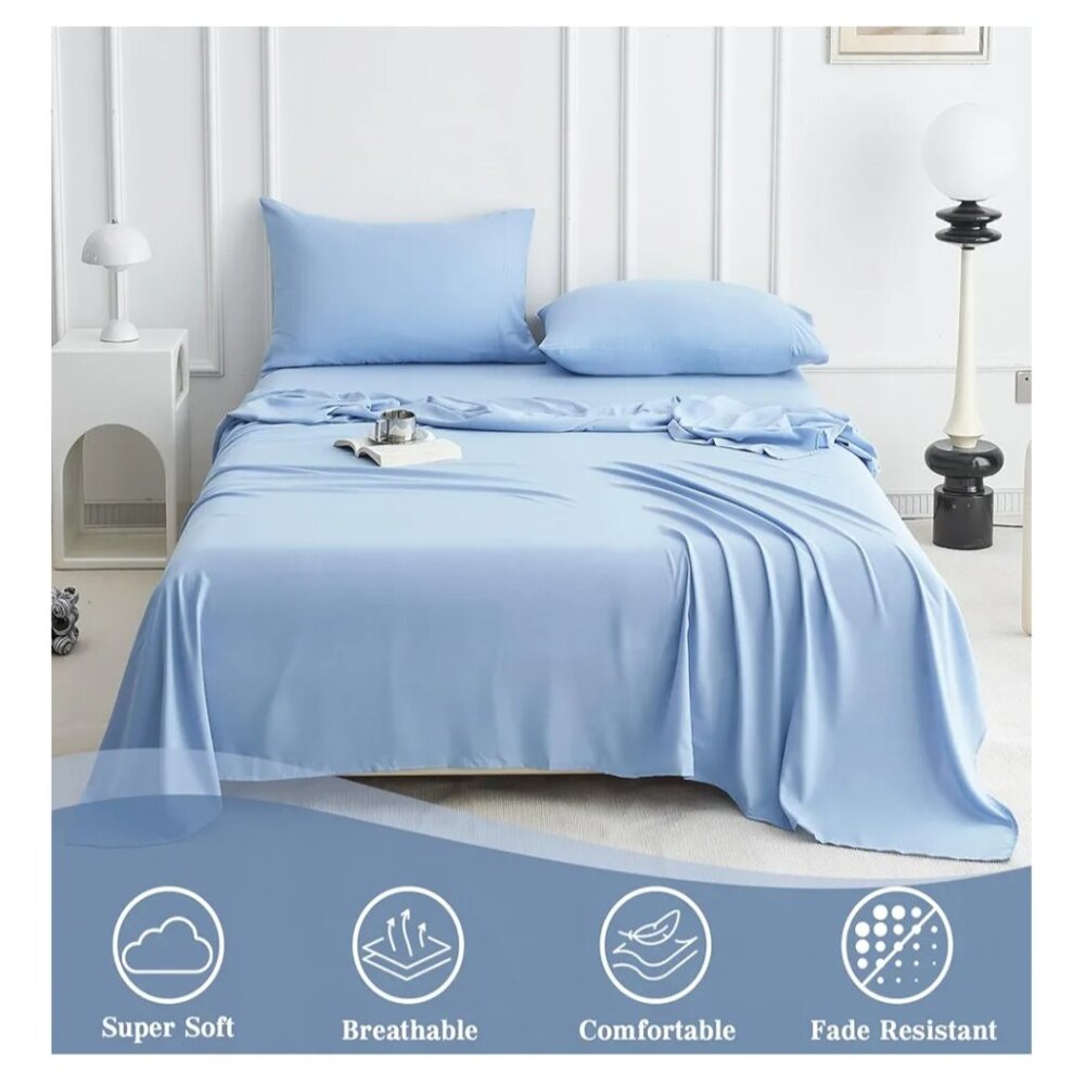 Skymood 4 peice full size sheet set NEW IN PACKAGE